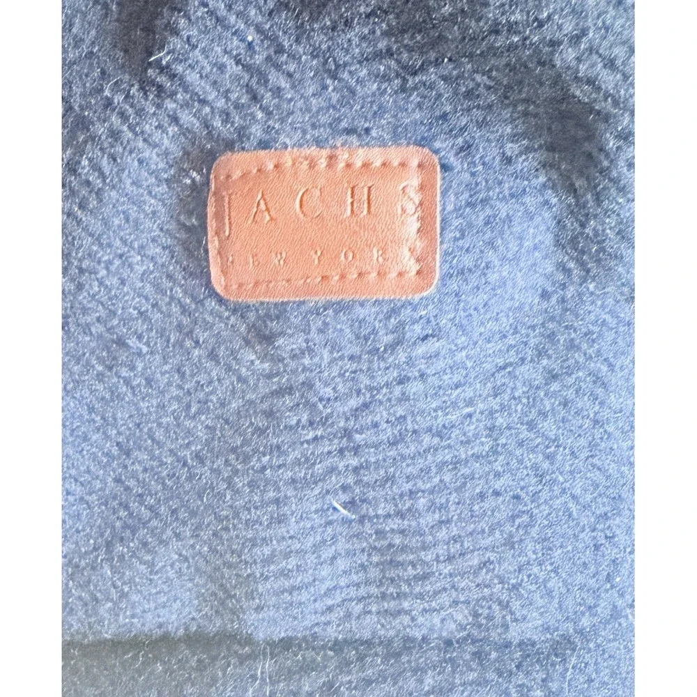 JACHS New York Men's M Navy Blue Wool Blend Sherpa Lined Shirt Jacket Shacket